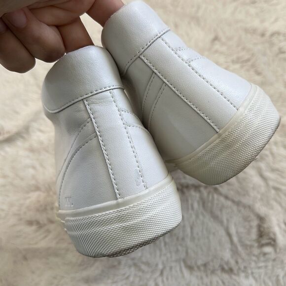 Madewell Sidewalk High-Top Sneakers White Size 11 - Picture 8 of 11